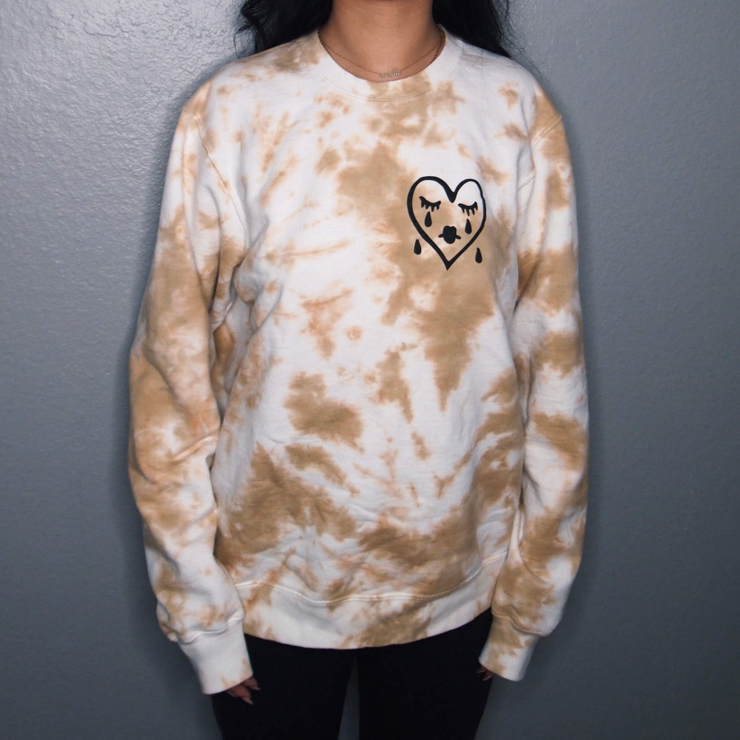 Sad Girls Sweatshirt | Caramel