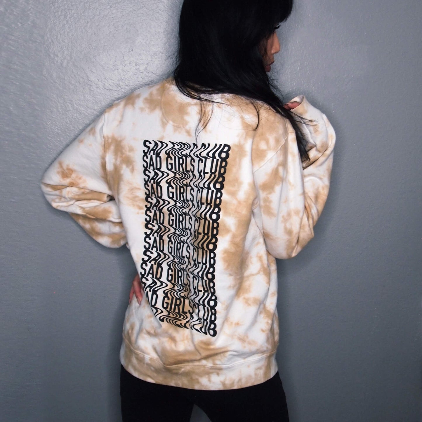Sad Girls Sweatshirt | Caramel