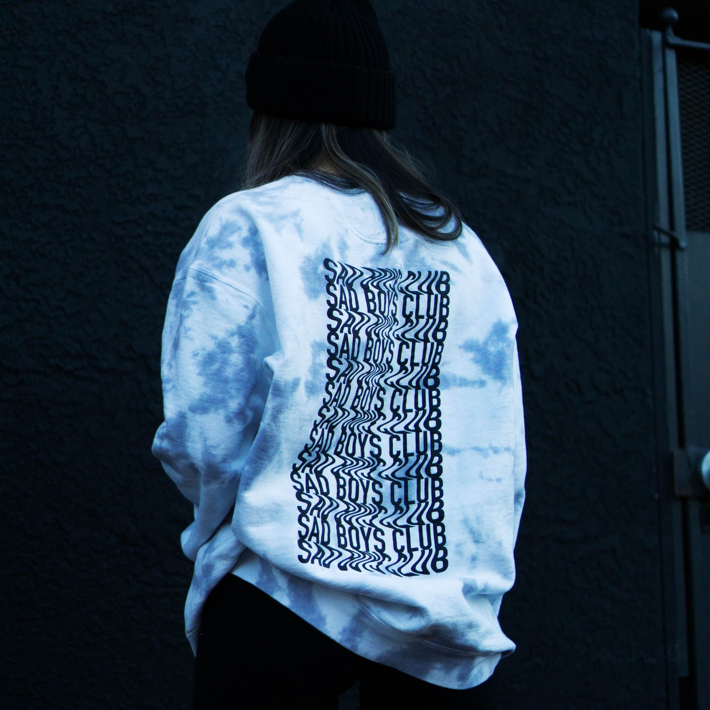 Sad Boys Sweatshirt | Grey Marble