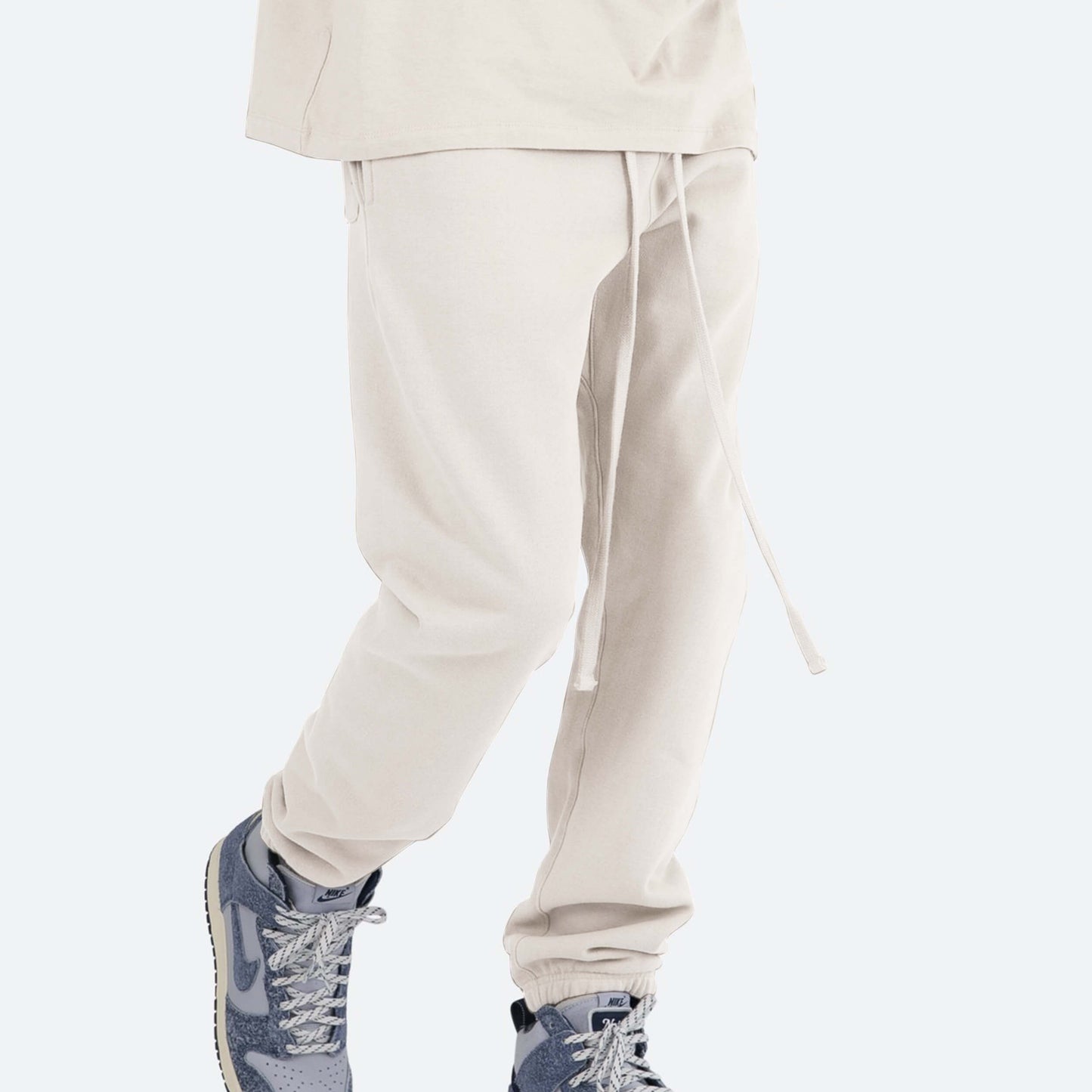 Embroidered Sweatpants | Bone
