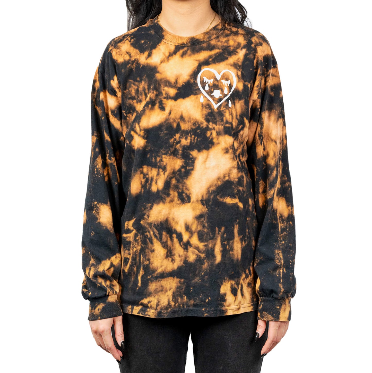 Sad Girls Long Sleeve Shirt | Bleached