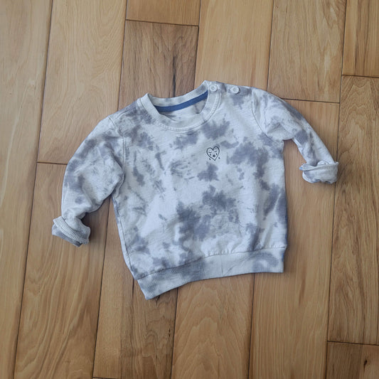 Toddlers Sweatshirt | Grey Marble