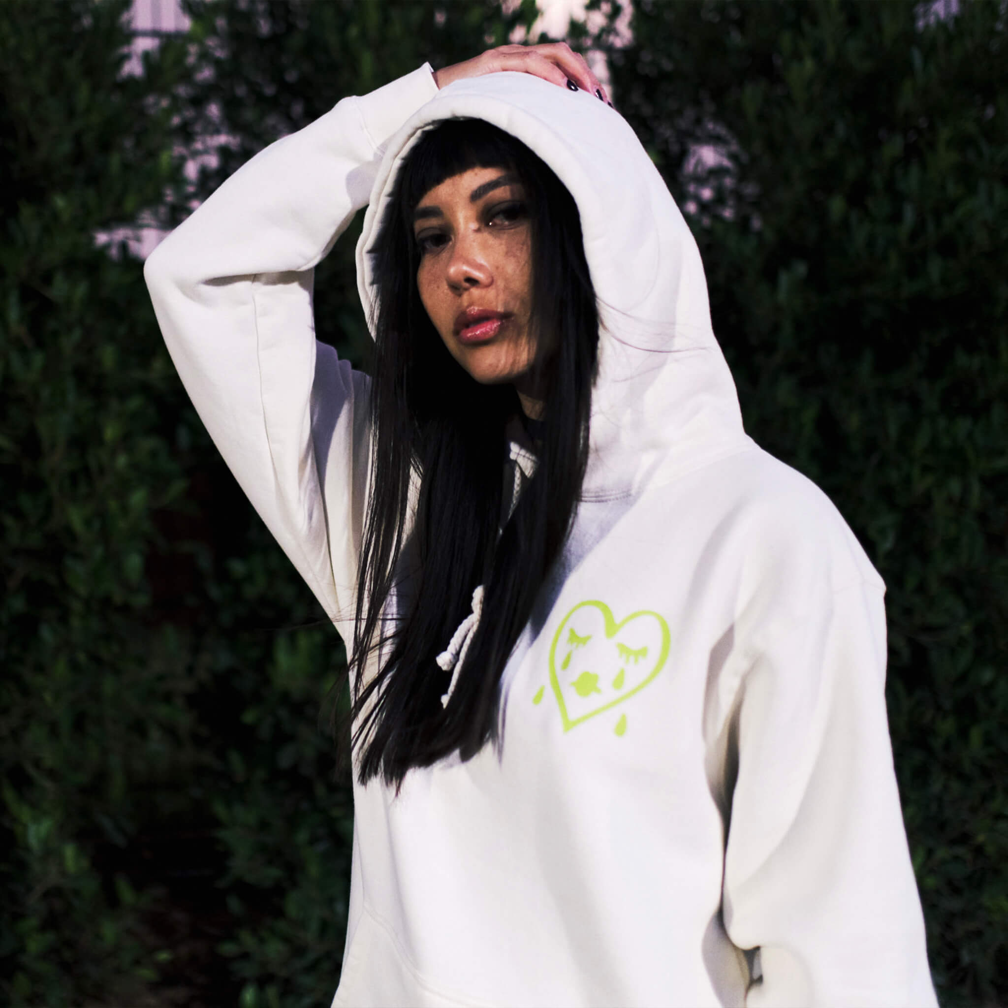 Angry girl outlet hoodie