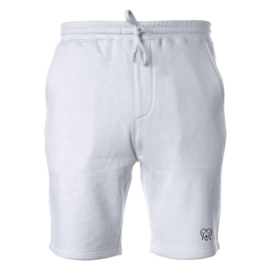 Fleece Shorts | White
