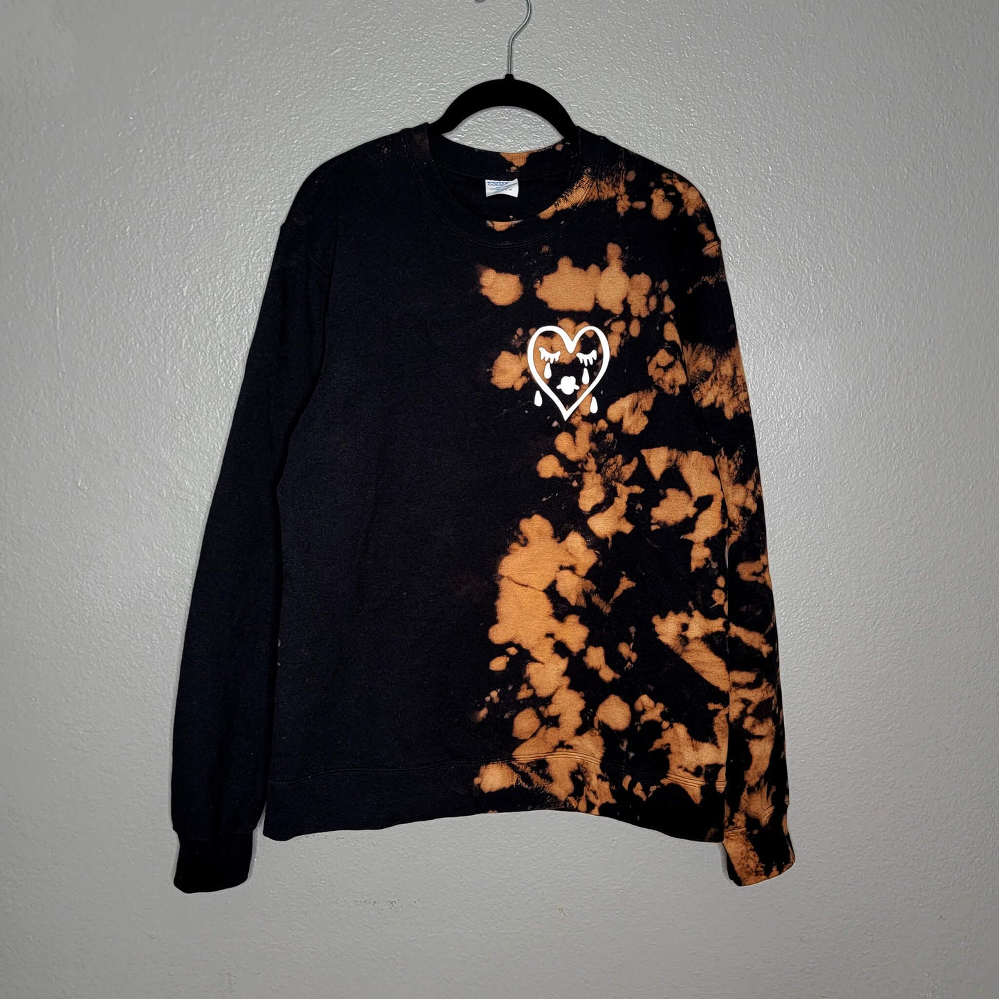 Sad Boys Sweatshirt | Split Bleached