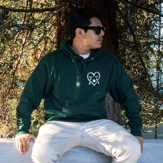 Sad Boys Classic Hoodie | Forest Green