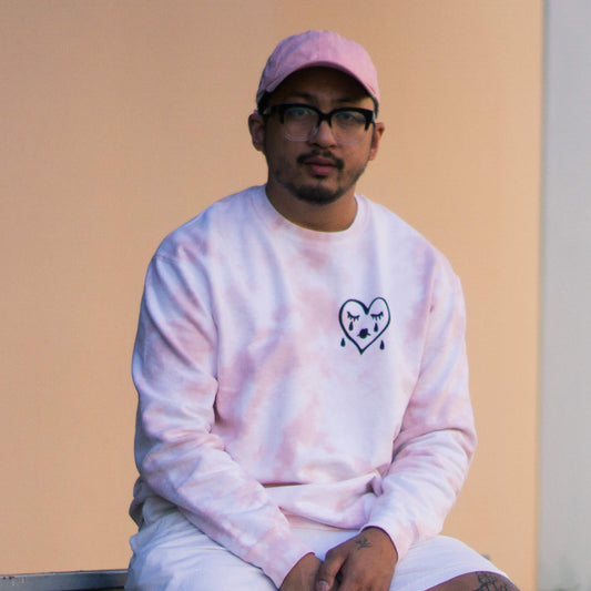 Sad Boys Sweatshirt | Nude Pink - M