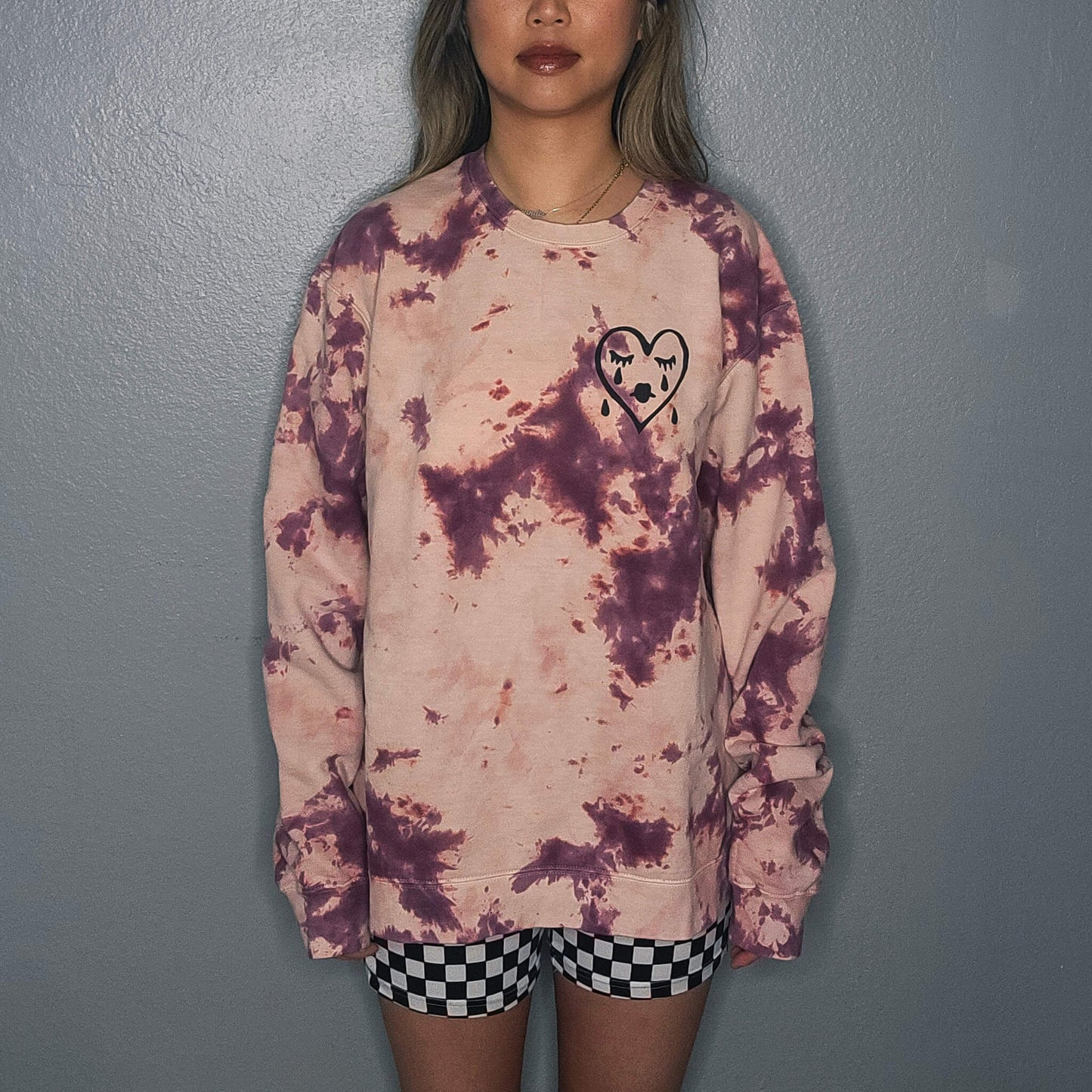 Sad Girls Sweatshirt | Mauve