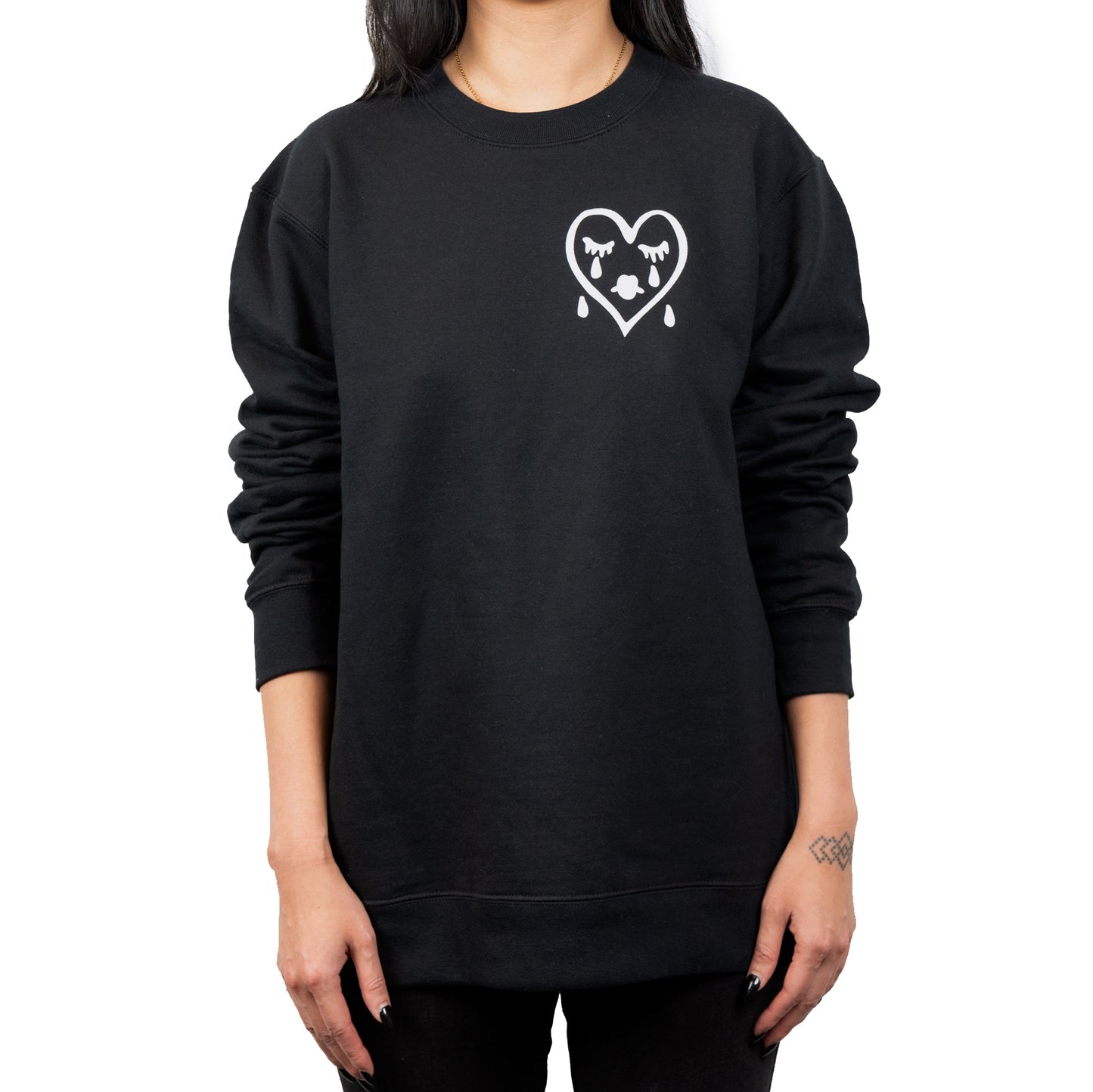 Sad Girls Sweatshirt | Black