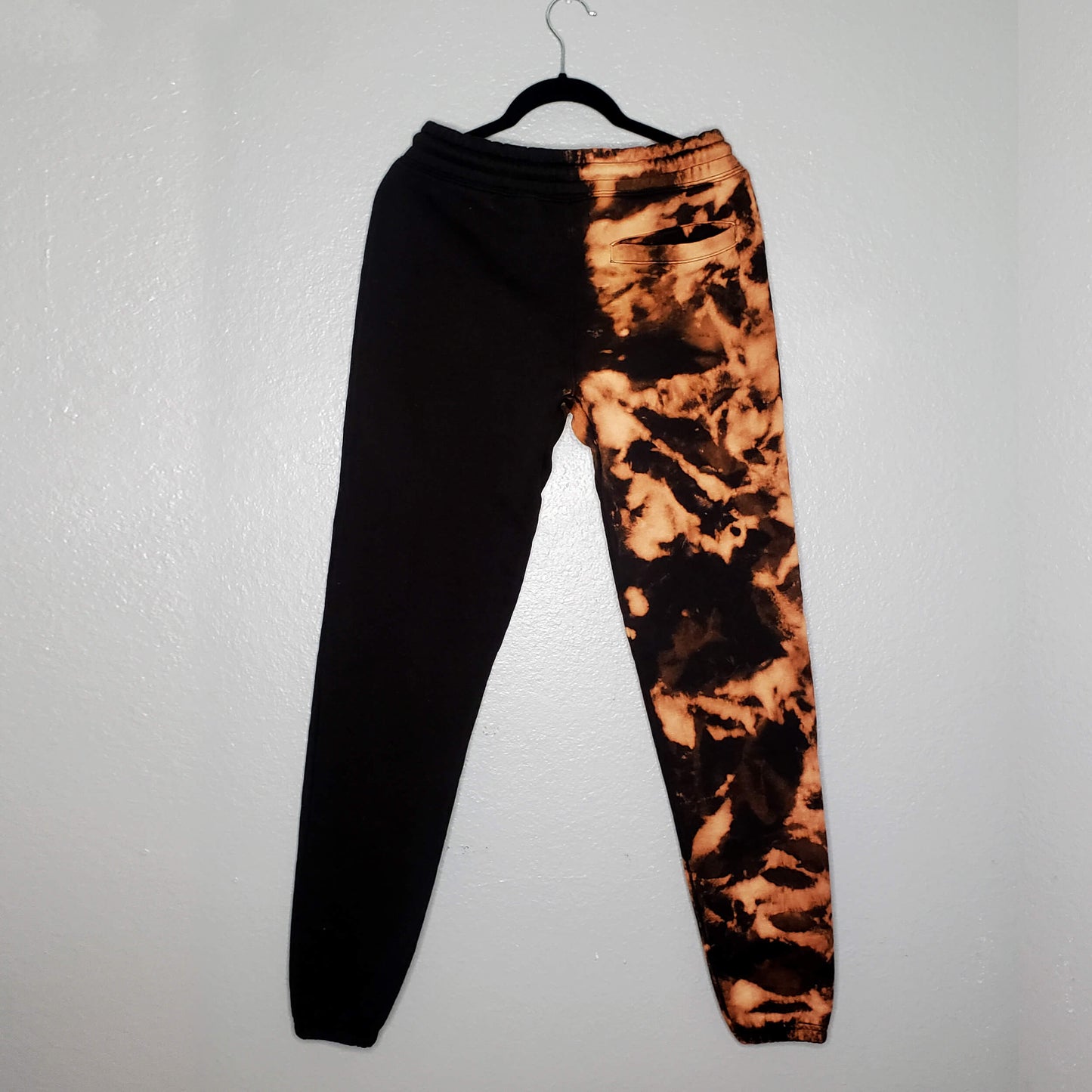 Embroidered Sweatpants | Split Bleached - XS
